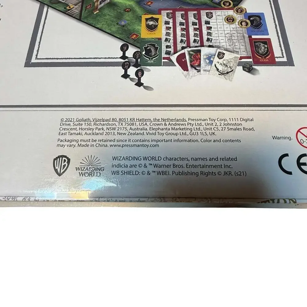 Pressman Harry Potter Magical Beasts Board Game